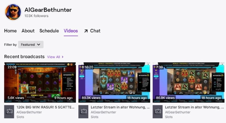 AlGearBethunter twitch