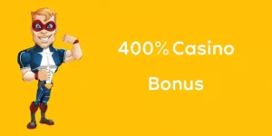400 Casino Bonuses